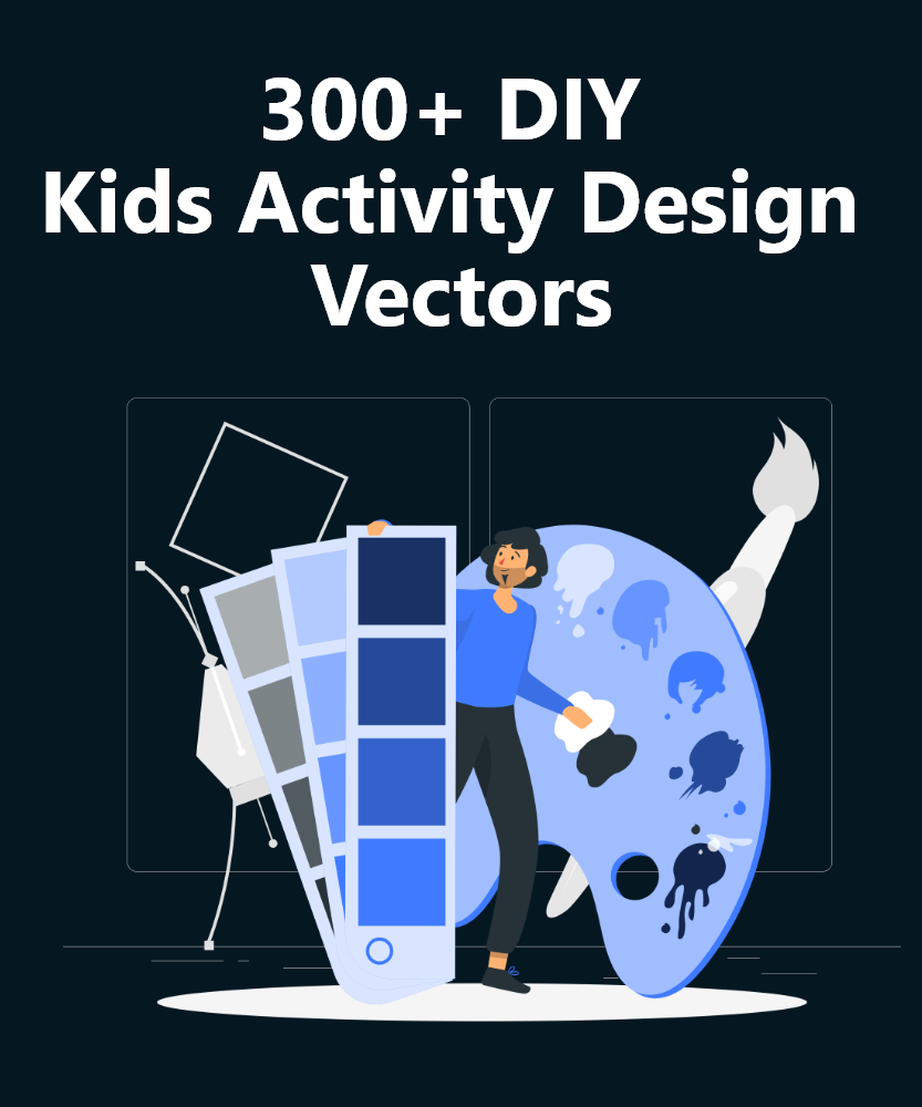 300+ DIY Kids Activity Design Vectors