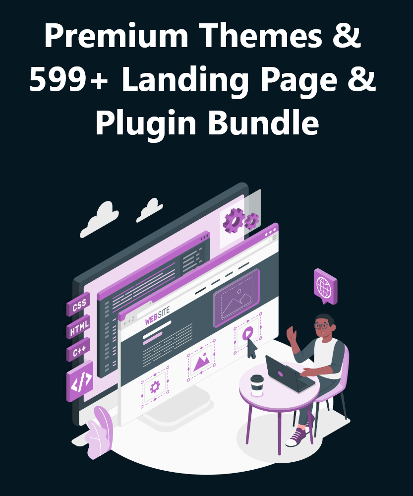 Premium Themes & 599+ Landing Page & Plugin Bundle
