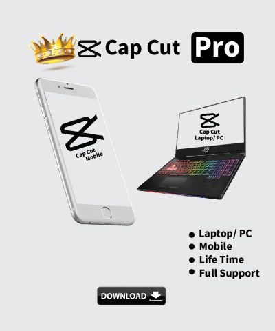ক্যাপকাট প্রো ভারশন মোবাইল, পিসি, লেপটপ